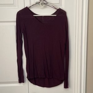 Burgundy Cashmere Lululemon Sweater